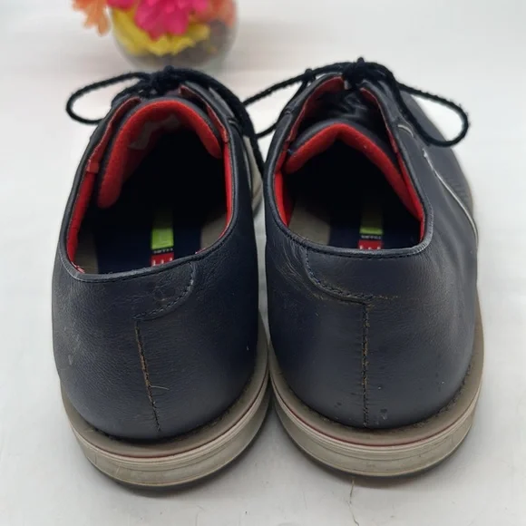 Dryjoys by Footjoy Men's Navy Blue Leather Waterproof Golf Shoes MS8468B